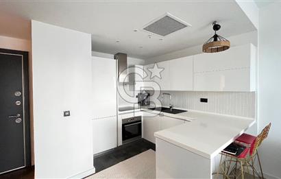 Folkart İncity'de Havuz Cephe Balkonlu Eşyalı Kiralık 1+1 Daire