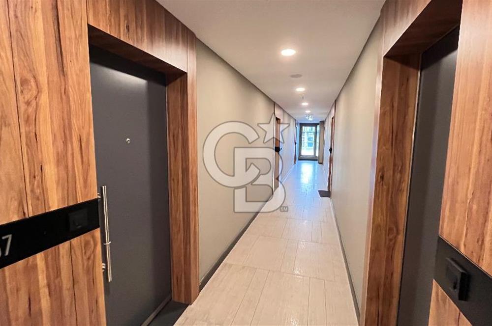 Folkart İncity'de Havuz Cephe Balkonlu Eşyalı Kiralık 1+1 Daire