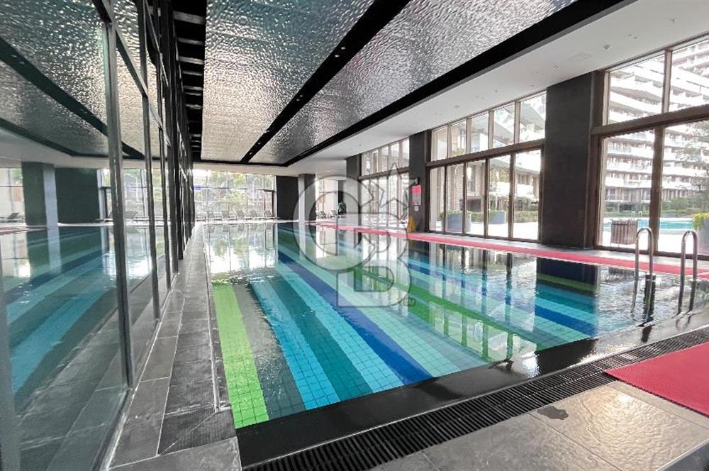 Folkart İncity'de Havuz Cephe Balkonlu Eşyalı Kiralık 1+1 Daire