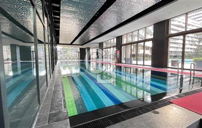 Folkart İncity'de Havuz Cephe Balkonlu Eşyalı Kiralık 1+1 Daire