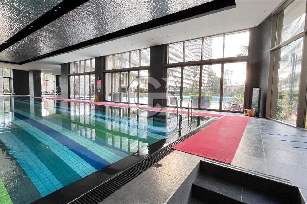 Folkart İncity'de Havuz Cephe Balkonlu Eşyalı Kiralık 1+1 Daire