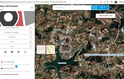 DERİNCE TAHTALI BALKANCILAR MEVKİİ SATILIK TARLA