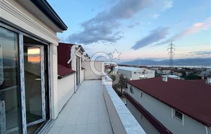 ÇENESUYU ÇINARLI DA YENİ BİNA DENİZ MANZARALI ÇATI DUBLEKS DAİRE
