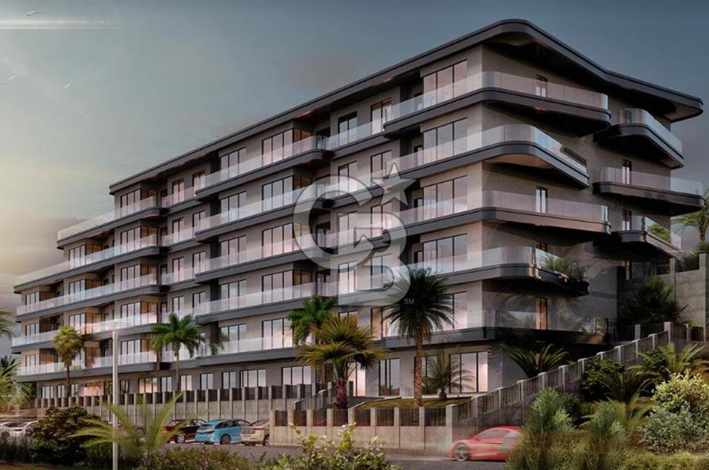 TAM DENİZ MANZARALI,DENİZE 120 M,LÜKS 2+1 BALKONLU,KYBELE EVLERİ