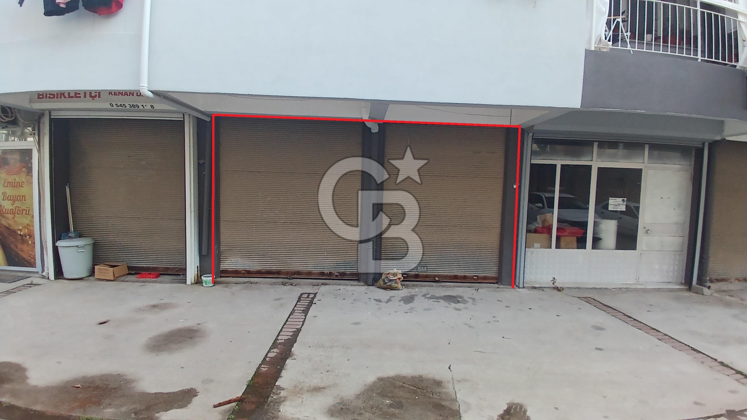 GAZİEMİR 9 EYLÜL’DE İZBAN’A YAKIN SATILIK DÜKKAN  