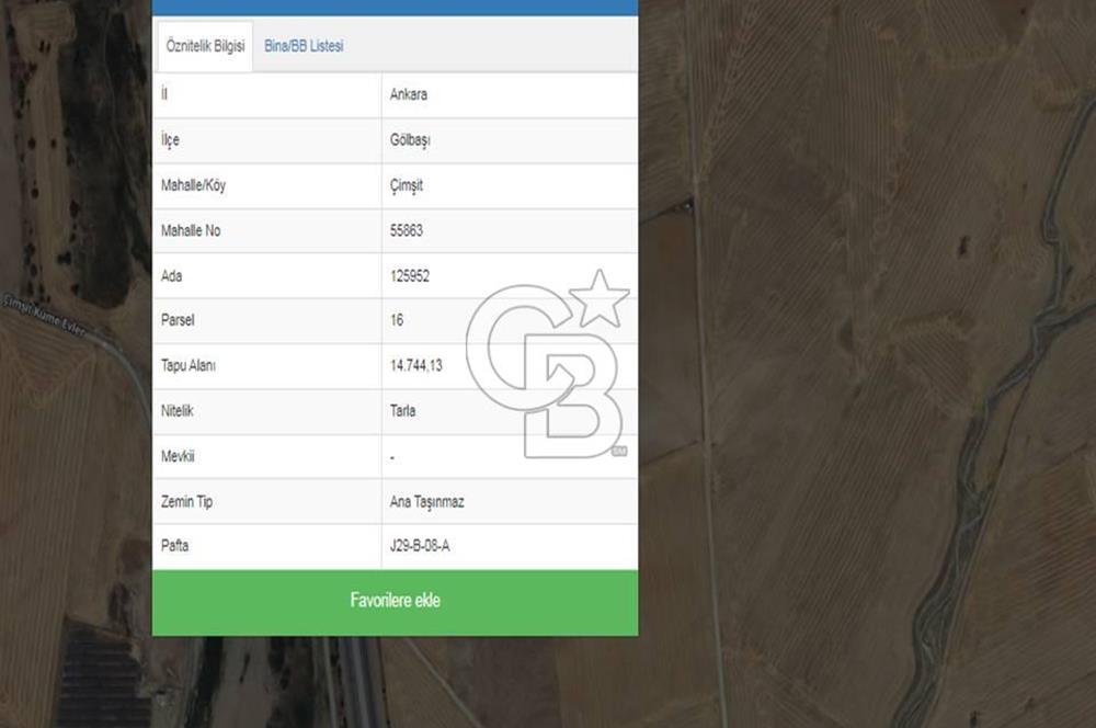 ANKARA KONYA KARAYOLUNA CEPHE, KONYA YÖNÜNDE SATILIK TARLA