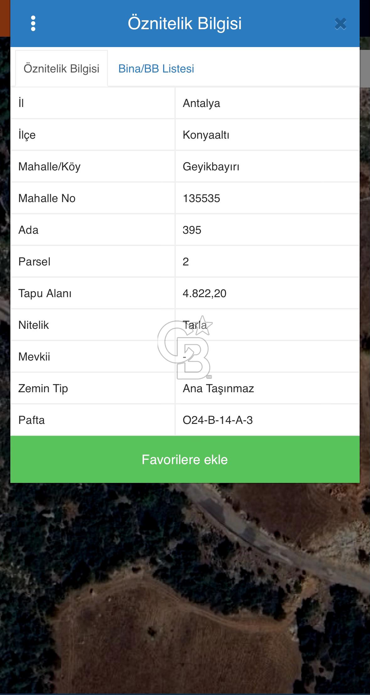 SİNANDEĞİRMENİNDE 1607 M2 YOLA SIFIR