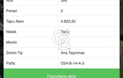 SİNANDEĞİRMENİNDE 1607 M2 YOLA SIFIR