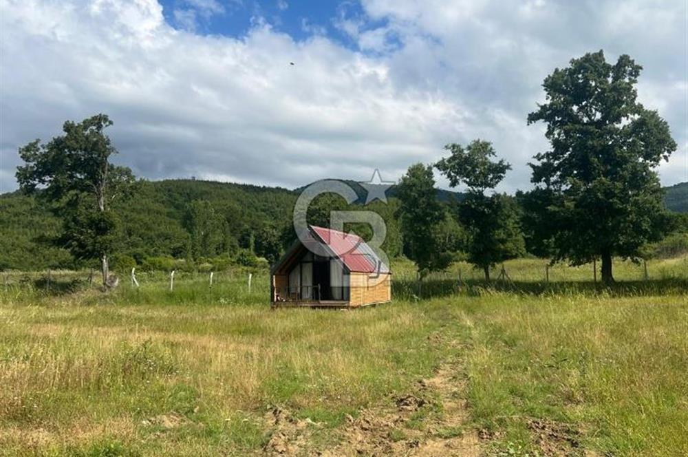 Kazdağları’nın Eteklerinde, Termal Turizm Bölgesinde Bungalovlu 3448 m² SATILIK Tarla!