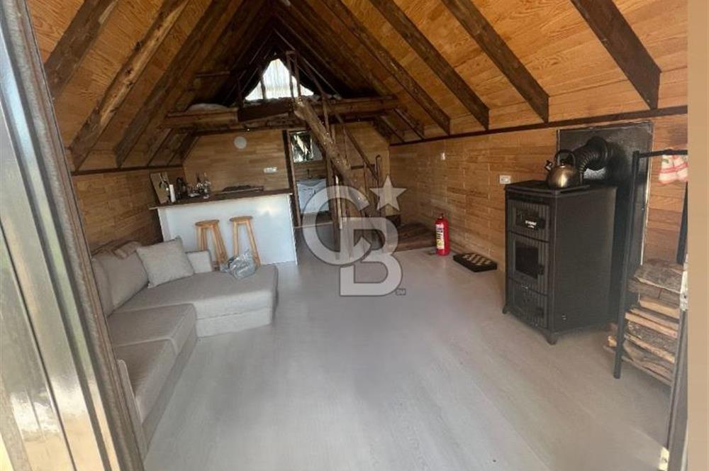 Kazdağları’nın Eteklerinde, Termal Turizm Bölgesinde Bungalovlu 3448 m² SATILIK Tarla!