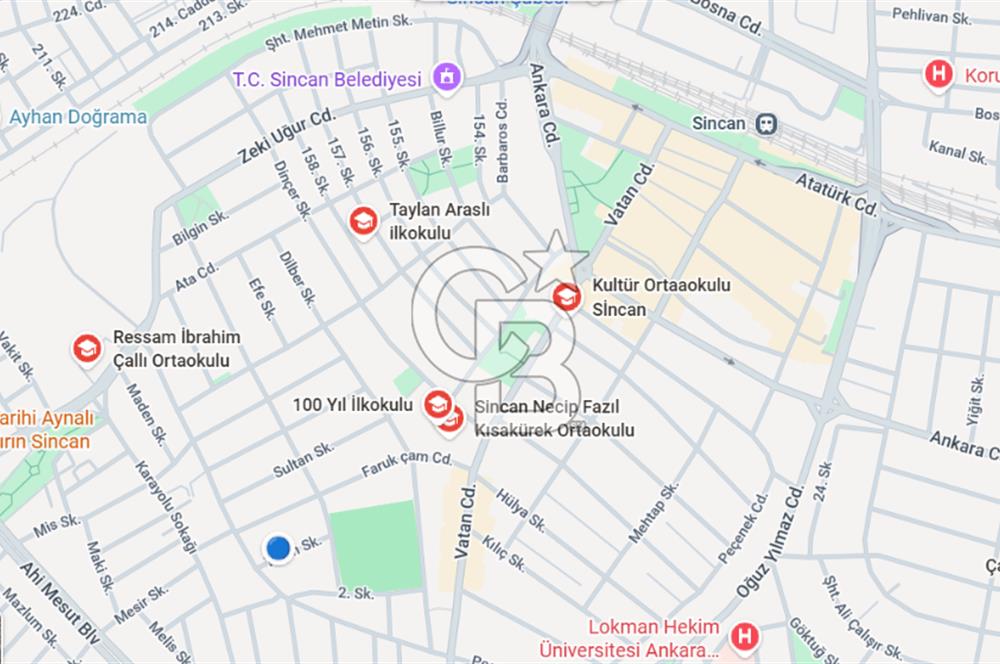 İSTASYONA 5 DK/AİLE SAĞLIĞI MERKEZİ YAKINI/AÇIK OTOPARKLI/ARAKAT