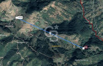 SAMSUN/ALAÇAM-KÖSEKÖY'DE*5.738 m2*MÜSTAKİL TAPULU SATILIK TARLA
