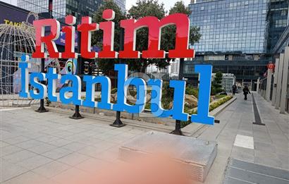 Ritim İstanbul'da Önü Kapanmaz Satılık Lüx Rezidans 3+1 Daire..