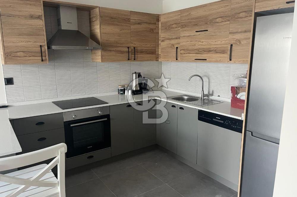 Karaburun Mordoğan Merkez'de Denize Sıfır 2+1 Daire