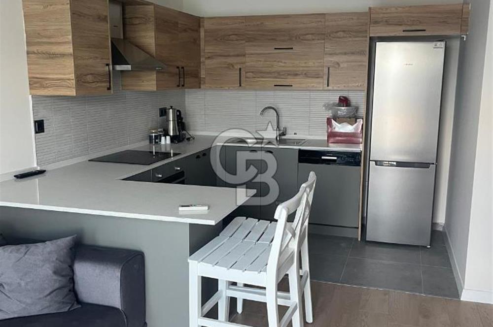 Karaburun Mordoğan Merkez'de Denize Sıfır 2+1 Daire