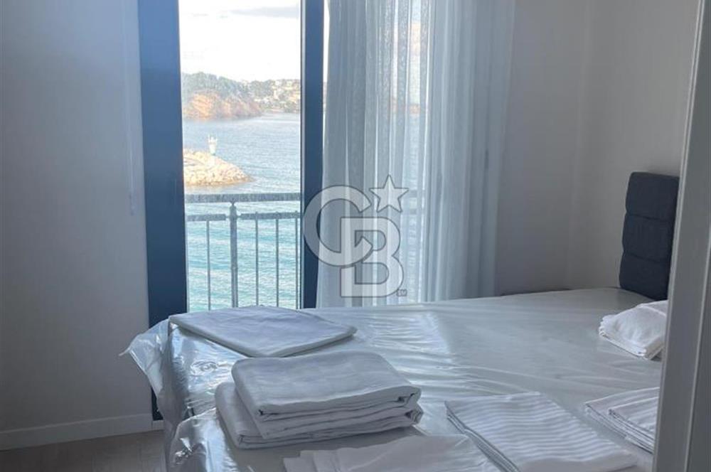 Karaburun Mordoğan Merkez'de Denize Sıfır 2+1 Daire