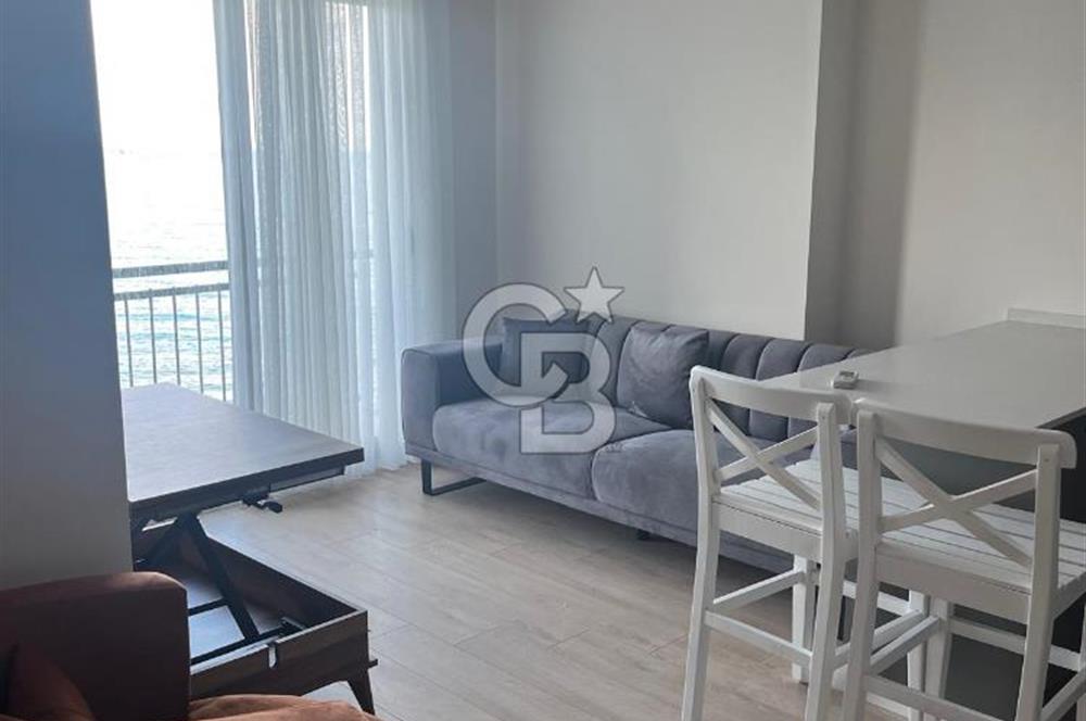 Karaburun Mordoğan Merkez'de Denize Sıfır 2+1 Daire