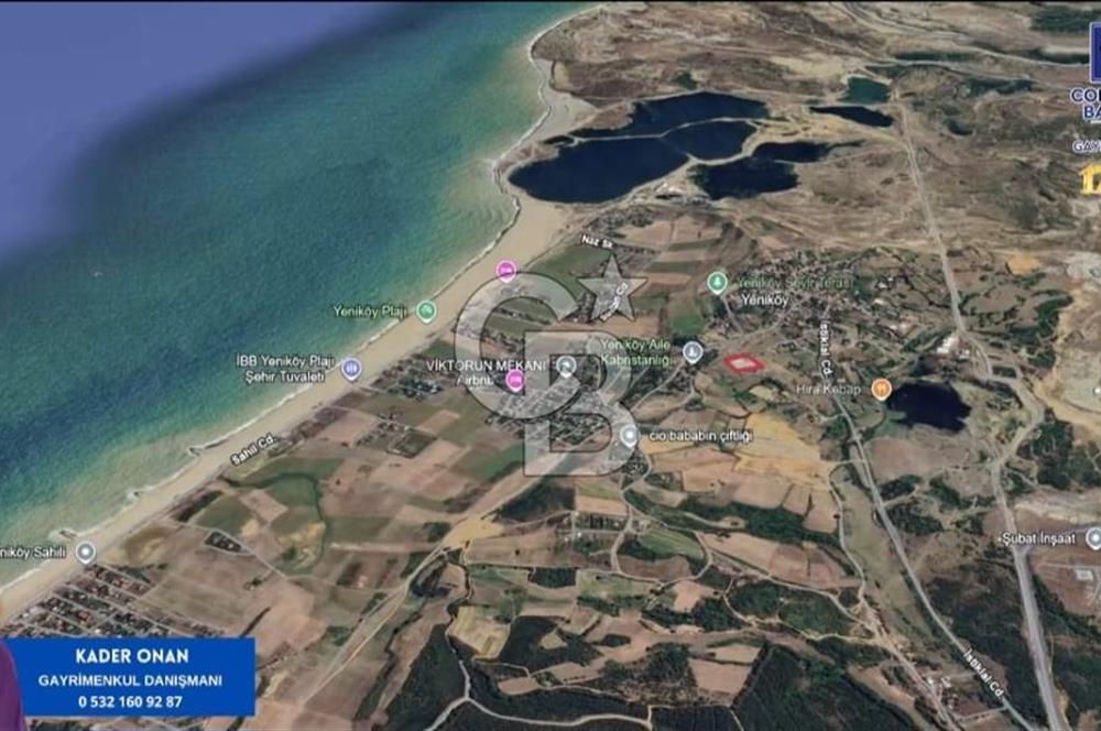 YENİKÖY'DE YENİ ŞEHİR PROJESİNDE SATILIK TARLA