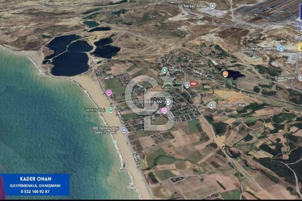 YENİKÖY'DE YENİ ŞEHİR PROJESİNDE SATILIK TARLA