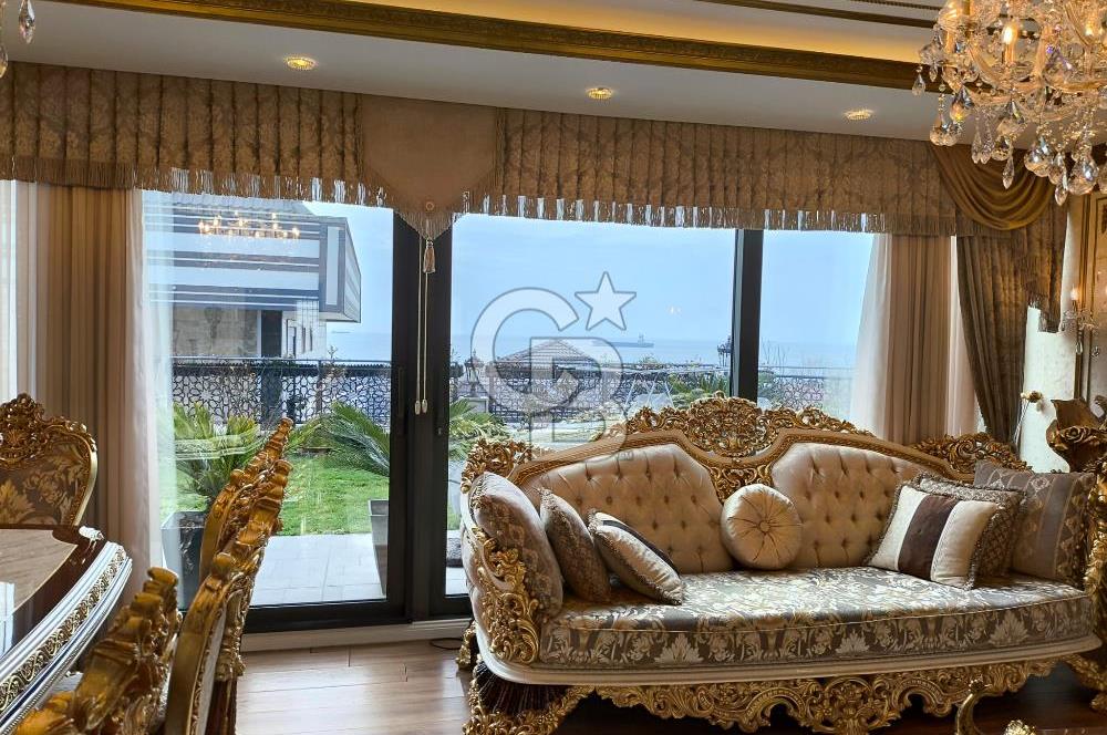 SAHİL MAHALLESİ DENİZ MANZARALI 7+2 500M2 SATILIK VİLLA