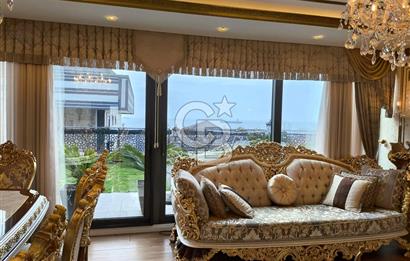 SAHİL MAHALLESİ DENİZ MANZARALI 7+2 500M2 SATILIK VİLLA