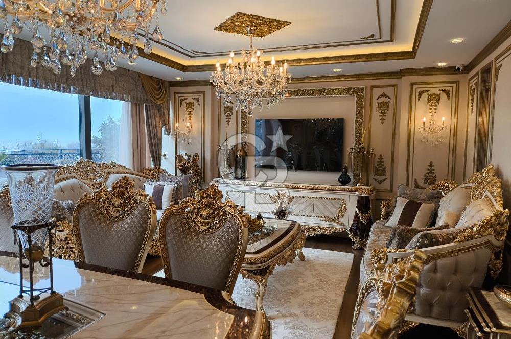 SAHİL MAHALLESİ DENİZ MANZARALI 7+2 500M2 SATILIK VİLLA