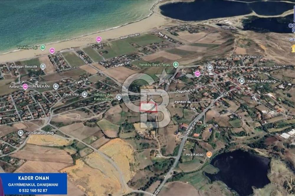 YENİKÖY'DE YENİ ŞEHİR PROJESİNDE SATILIK TARLA