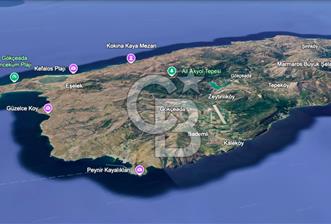 Gökçeada Yeni mahalle Güzelce Koyunda Satılık 7335 M2 Tarla - 1 - 327705