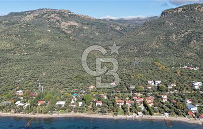 AYVACIK AHMETÇE EŞSİZ KONUMDA DENİZE 40 MT SATILIK VİLLA & ARAZİ
