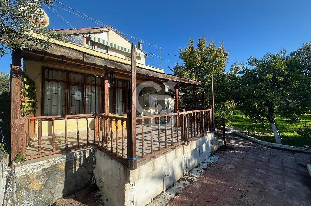 AYVACIK AHMETÇE EŞSİZ KONUMDA DENİZE 40 MT SATILIK VİLLA & ARAZİ