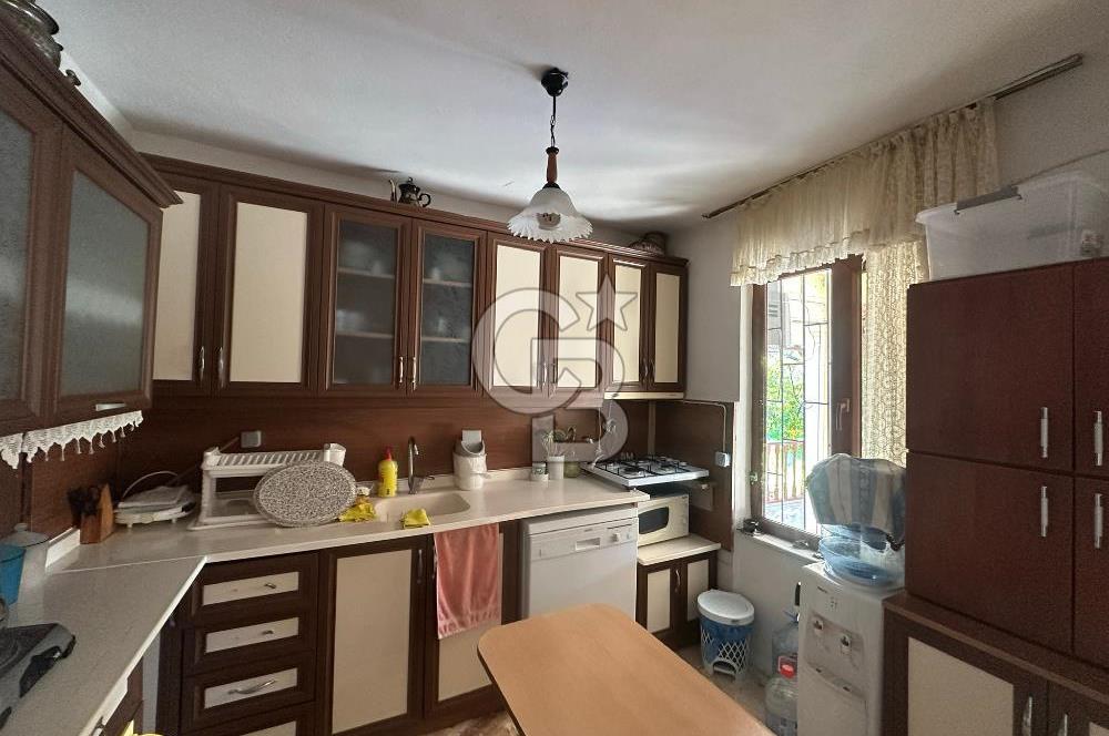 AYVACIK AHMETÇE EŞSİZ KONUMDA DENİZE 40 MT SATILIK VİLLA & ARAZİ