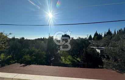 AYVACIK AHMETÇE EŞSİZ KONUMDA DENİZE 40 MT SATILIK VİLLA & ARAZİ