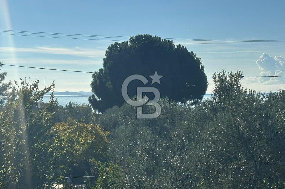 AYVACIK AHMETÇE EŞSİZ KONUMDA DENİZE 40 MT SATILIK VİLLA & ARAZİ