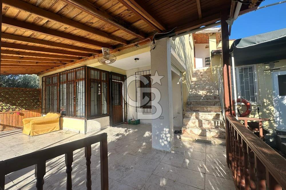 AYVACIK AHMETÇE EŞSİZ KONUMDA DENİZE 40 MT SATILIK VİLLA & ARAZİ