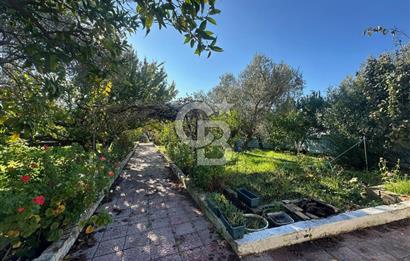 AYVACIK AHMETÇE EŞSİZ KONUMDA DENİZE 40 MT SATILIK VİLLA & ARAZİ