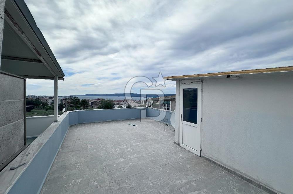 ÇANAKKALE MERKEZ KİRALIK 2+1 DUBLEKS MÜSTAKİL EV BOĞAZ MANZARALI