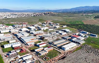 AKHİSAR YENİ SANAYİ SİTESİNDE SATILIK FABRİKA