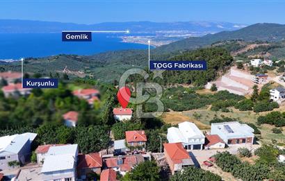 GÜNDOĞDU KÖYÜ DENİZ MANZARALI VİLLA İMARLI 2168 m2ARSA