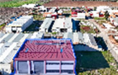 AKHİSAR YENİ SANAYİ SİTESİNDE SATILIK FABRİKA