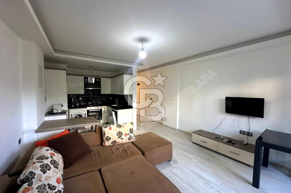 KUSADASI MERKEZDE SAHİLE YÜRÜME MESAF SATILIK 1+1 EŞYALI DAİRE