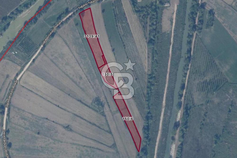 HENDEK SOĞUKSU DA SATILIK 11984 METREKARE TARLA