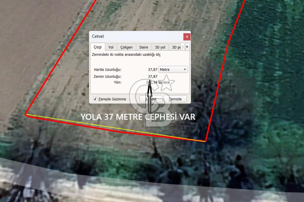 HENDEK SOĞUKSU DA SATILIK 11984 METREKARE TARLA