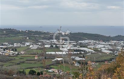 YALOVA TERMAL AKKÖY SATILIK DENİZ VE DOĞA MANZARALI ARSA 1.123M2