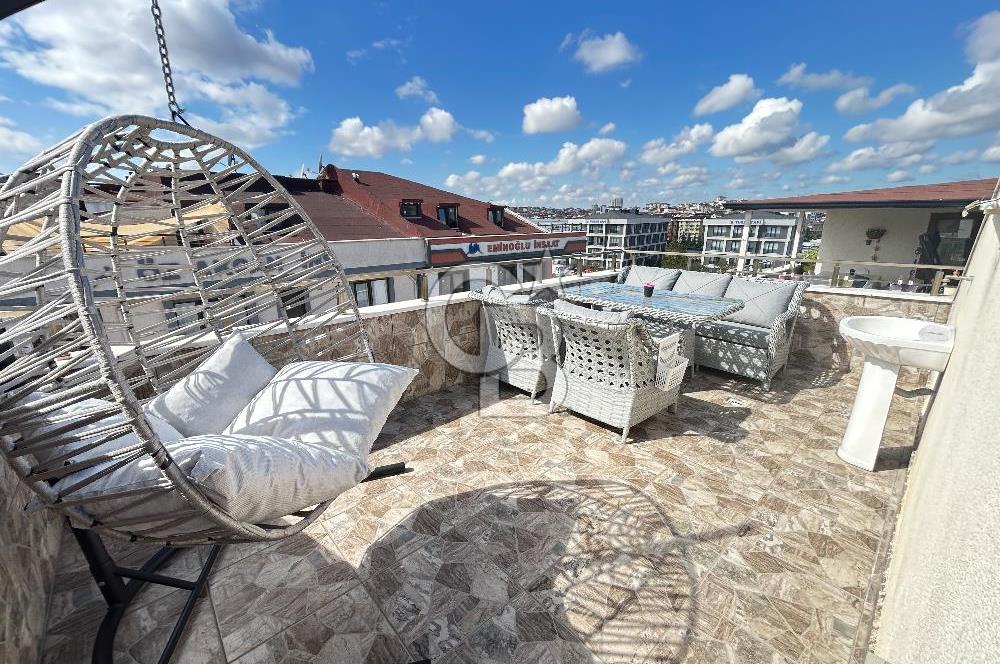 SANCAKTEPE YENİDOĞAN DA SATILIK İSKANLI 3+1 ÜST DUBLEKS DAİRE