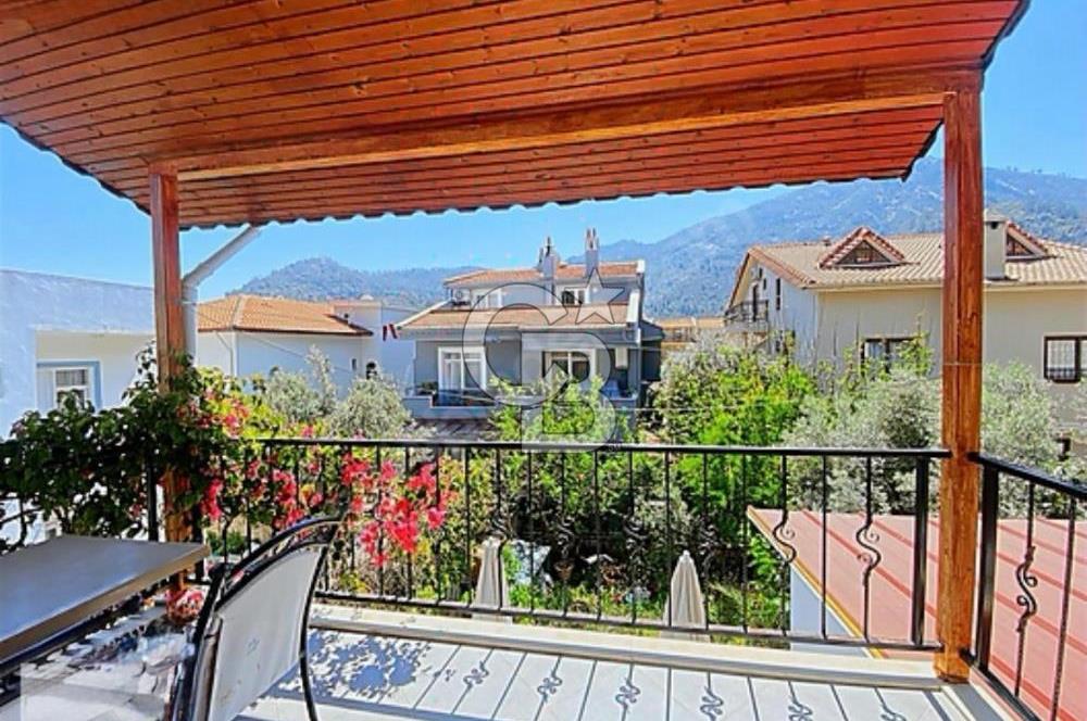 MARMARİS TURUNÇ'TA MERKEZİ KONUMDA SATILIK MÜSTAKİL TRİPLEKS EV