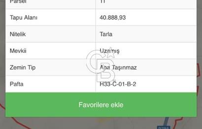 ÇORUM ALACA KARGIN UZAMIŞ MEVKİİ 8.177 M2 SATILIK TARLA