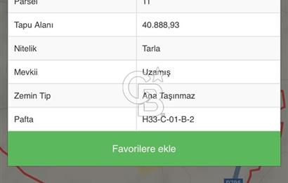 ÇORUM ALACA KARGIN UZAMIŞ MEVKİİ 8.177 M2 SATILIK TARLA