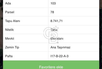 ÇANAKKALE BAYRAMİÇ DAĞOBA KAZ DAĞINA KOMŞU SATILIK 8741 M2 ARSA - 6 - 257448