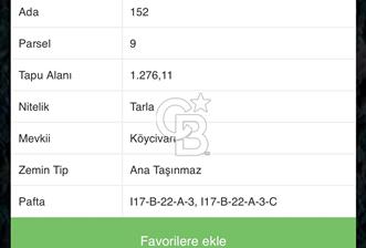 ÇANAKKALE BAYRAMİÇ DAĞOBA KÖY MERKEZİNDE SATILIK 1276 M2 ARSA - 7 - 257468
