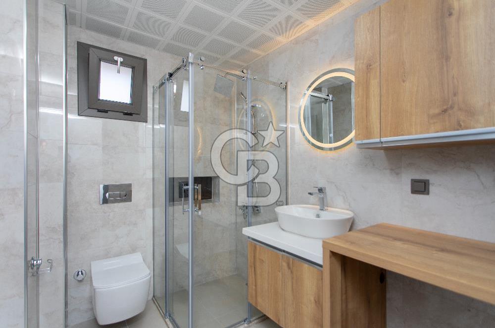 Foça Kazım Dirik Mah. Satılık 2+1 Kapalı Mutfak Bahçeli Dubleks